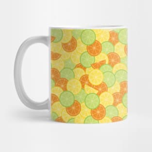 Citrus Splash Seamless Surface Pattern Design Mug